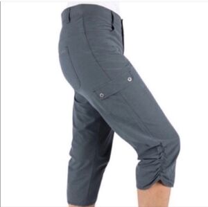 NWT Woolrich Women's Hiking Capri In Dark Slate Size 6